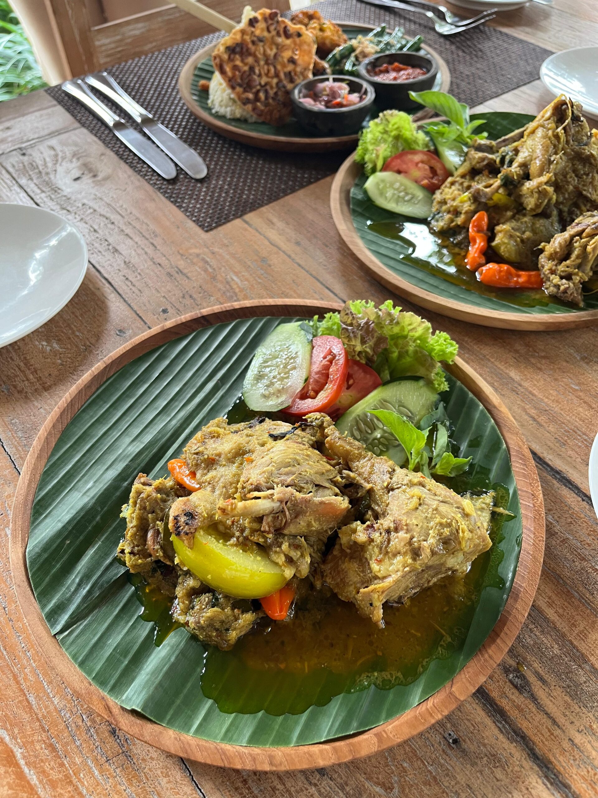 Bebek Timbungan at Kailasha Restaurant