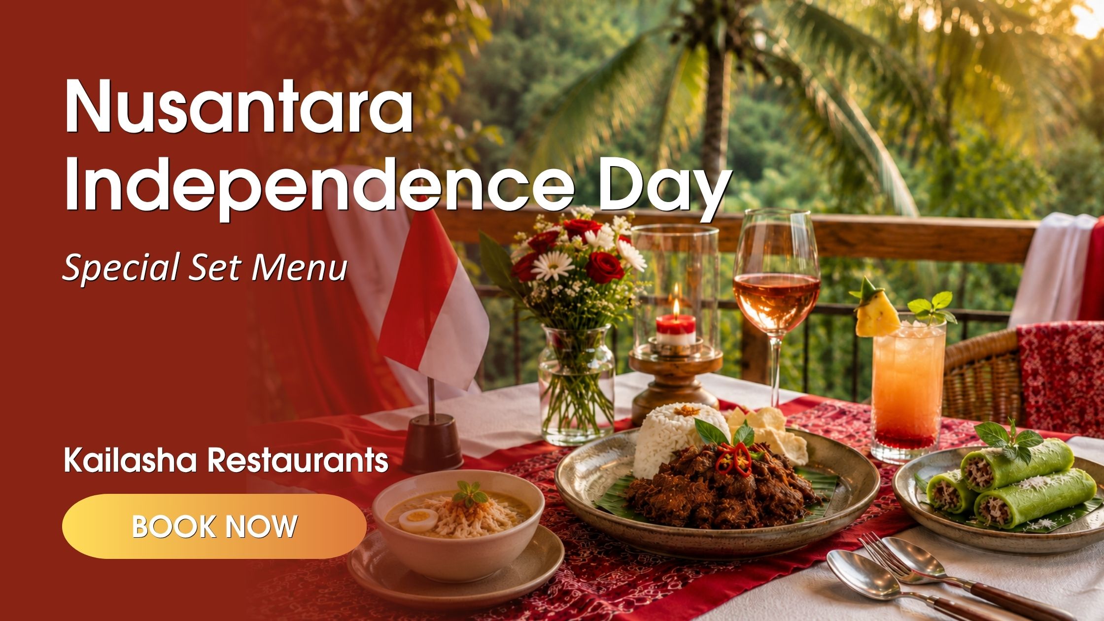 Nusantara Independence Day at Kailasha Restaurant