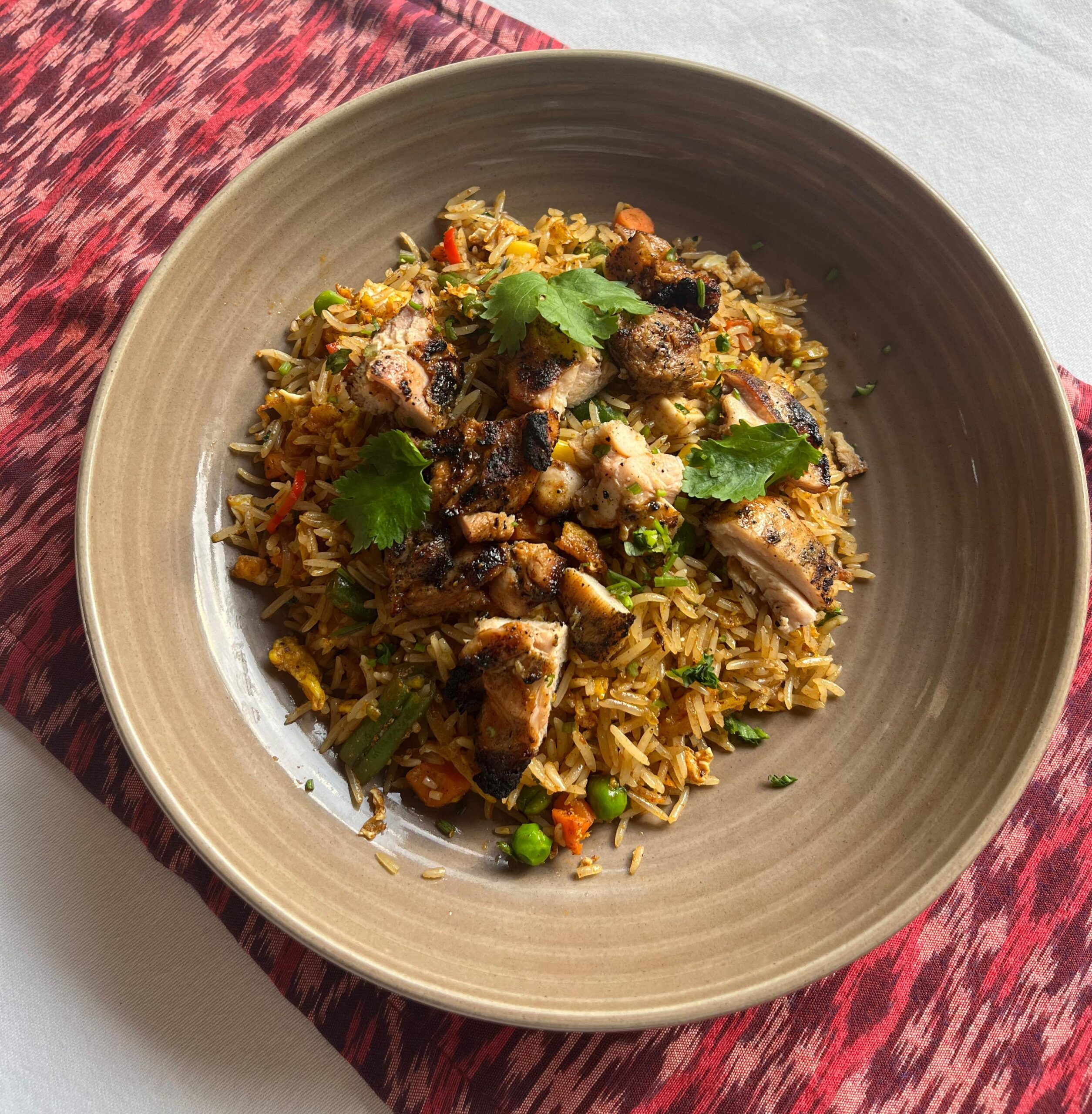 Indian food at Kailasha Restaurant