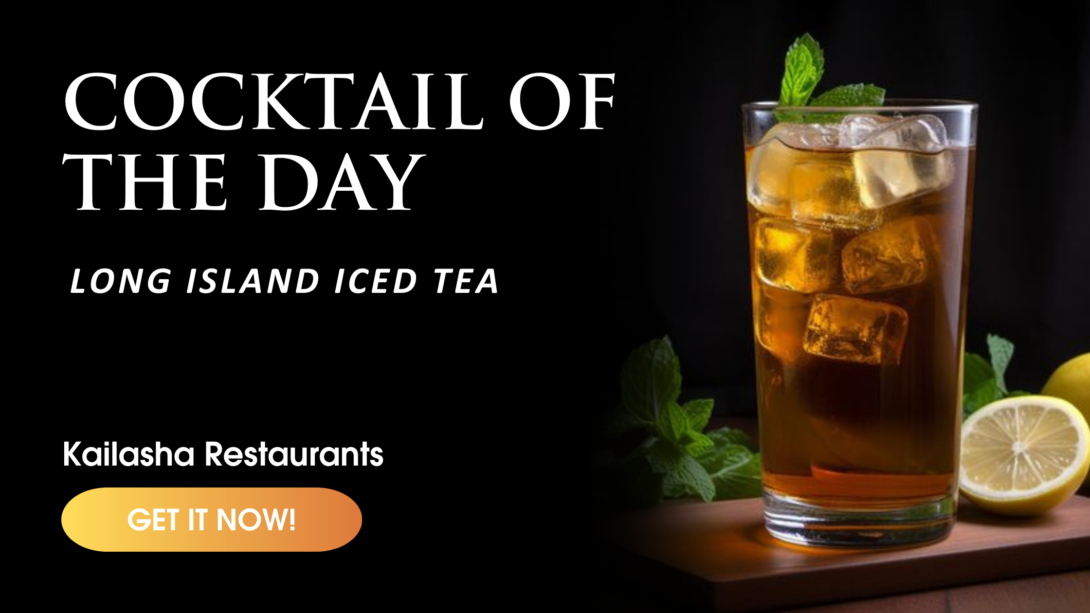 Kailasha long island iced tea